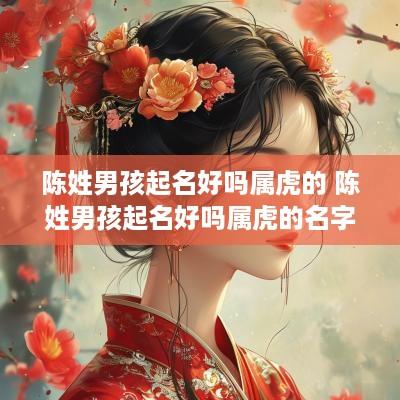 陈姓男孩起名好吗属虎的 陈姓男孩起名好吗属虎的名字