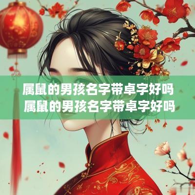 属鼠的男孩名字带卓字好吗 属鼠的男孩名字带卓字好吗