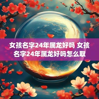 女孩名字24年属龙好吗 女孩名字24年属龙好吗怎么取
