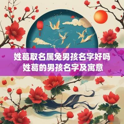 姓葛取名属兔男孩名字好吗 姓葛的男孩名字及寓意