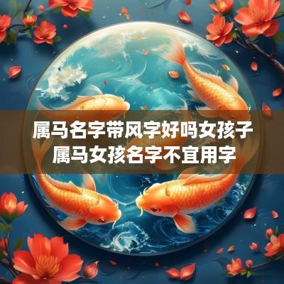 属马名字带风字好吗女孩子 属马女孩名字不宜用字
