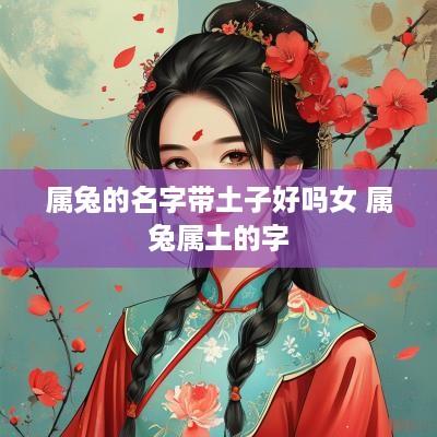 属兔的名字带土子好吗女 属兔属土的字