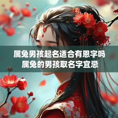 属兔男孩起名适合有恩字吗 属兔的男孩取名字宜忌