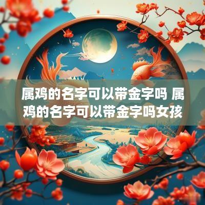 属鸡的名字可以带金字吗 属鸡的名字可以带金字吗女孩