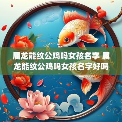 属龙能纹公鸡吗女孩名字 属龙能纹公鸡吗女孩名字好吗