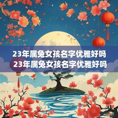 23年属兔女孩名字优雅好吗 23年属兔女孩名字优雅好吗