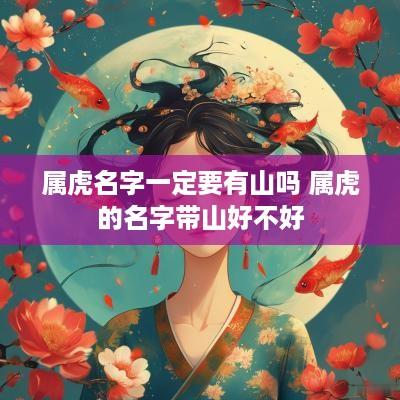 属虎名字一定要有山吗 属虎的名字带山好不好