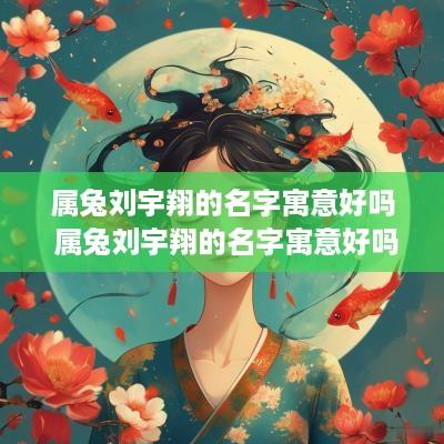 属兔刘宇翔的名字寓意好吗 属兔刘宇翔的名字寓意好吗女孩