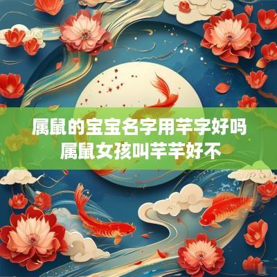 属鼠的宝宝名字用芊字好吗 属鼠女孩叫芊芊好不