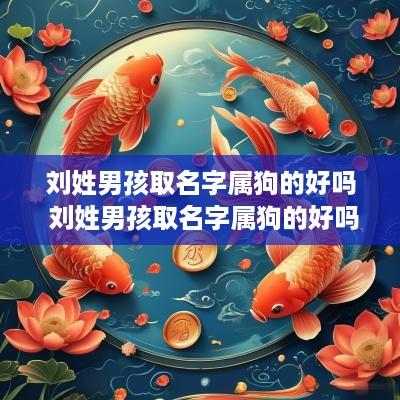 刘姓男孩取名字属狗的好吗 刘姓男孩取名字属狗的好吗