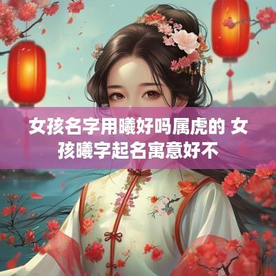女孩名字用曦好吗属虎的 女孩曦字起名寓意好不