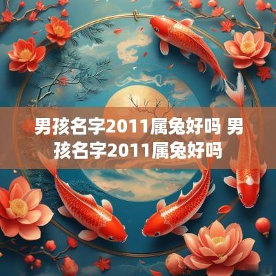 男孩名字2011属兔好吗 男孩名字2011属兔好吗