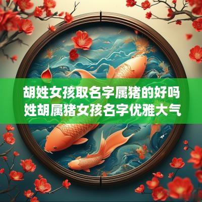 胡姓女孩取名字属猪的好吗 姓胡属猪女孩名字优雅大气