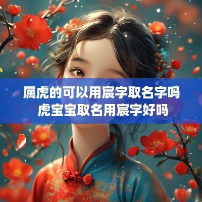 属虎的可以用宸字取名字吗 虎宝宝取名用宸字好吗