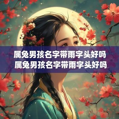 属兔男孩名字带雨字头好吗 属兔男孩名字带雨字头好吗怎么取