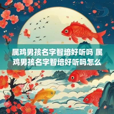 属鸡男孩名字智培好听吗 属鸡男孩名字智培好听吗怎么取