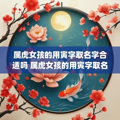 属虎女孩的用寅字取名字合适吗 属虎女孩的用寅字取名字合适吗怎么取