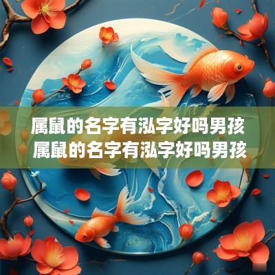 属鼠的名字有泓字好吗男孩 属鼠的名字有泓字好吗男孩怎么取