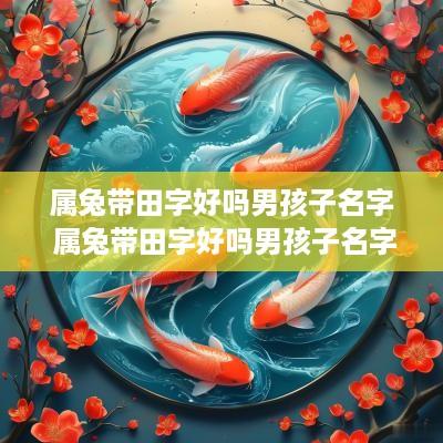 属兔带田字好吗男孩子名字 属兔带田字好吗男孩子名字怎么取