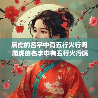 属虎的名字中有五行火行吗 属虎的名字中有五行火行吗女孩