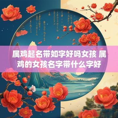 属鸡起名带如字好吗女孩 属鸡的女孩名字带什么字好