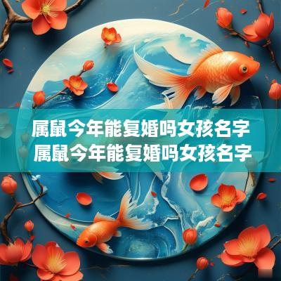 属鼠今年能复婚吗女孩名字 属鼠今年能复婚吗女孩名字叫什么
