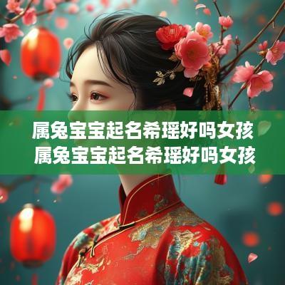 属兔宝宝起名希瑶好吗女孩 属兔宝宝起名希瑶好吗女孩