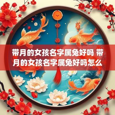 带月的女孩名字属兔好吗 带月的女孩名字属兔好吗怎么取