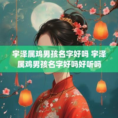 宇泽属鸡男孩名字好吗 宇泽属鸡男孩名字好吗好听吗