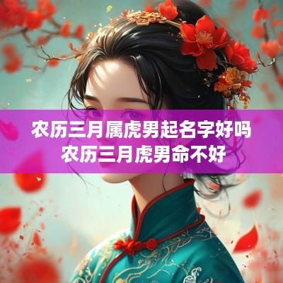 农历三月属虎男起名字好吗 农历三月虎男命不好