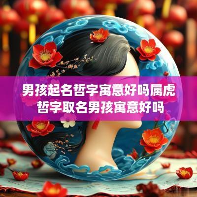 男孩起名哲字寓意好吗属虎 哲字取名男孩寓意好吗