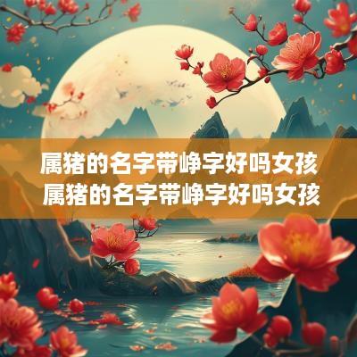 属猪的名字带峥字好吗女孩 属猪的名字带峥字好吗女孩子
