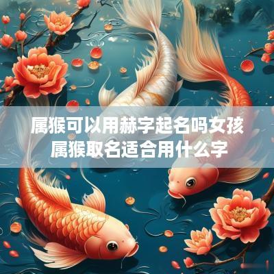 属猴可以用赫字起名吗女孩 属猴取名适合用什么字