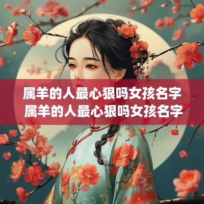 属羊的人最心狠吗女孩名字 属羊的人最心狠吗女孩名字叫什么