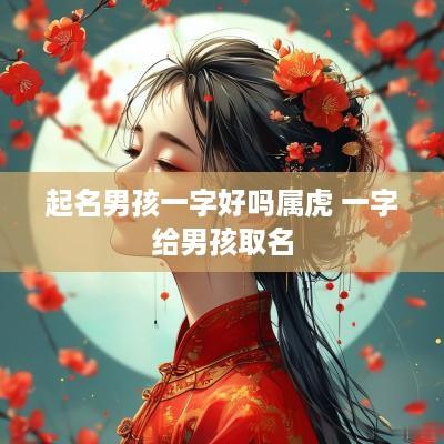 起名男孩一字好吗属虎 一字给男孩取名