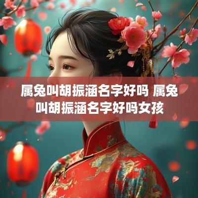 属兔叫胡振涵名字好吗 属兔叫胡振涵名字好吗女孩