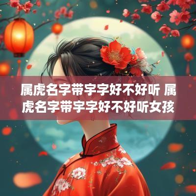 属虎名字带宇字好不好听 属虎名字带宇字好不好听女孩
