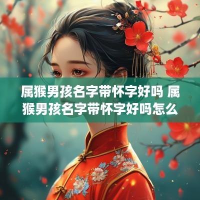 属猴男孩名字带怀字好吗 属猴男孩名字带怀字好吗怎么取