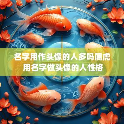 名字用作头像的人多吗属虎 用名字做头像的人性格