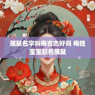 属鼠名字叫梅吉杰好吗 梅姓宝宝起名属鼠