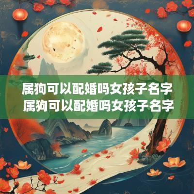 属狗可以配婚吗女孩子名字 属狗可以配婚吗女孩子名字大全