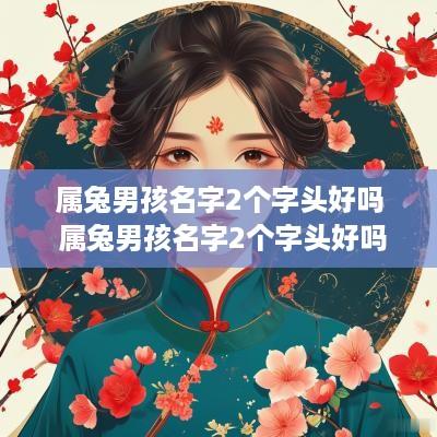 属兔男孩名字2个字头好吗 属兔男孩名字2个字头好吗怎么取