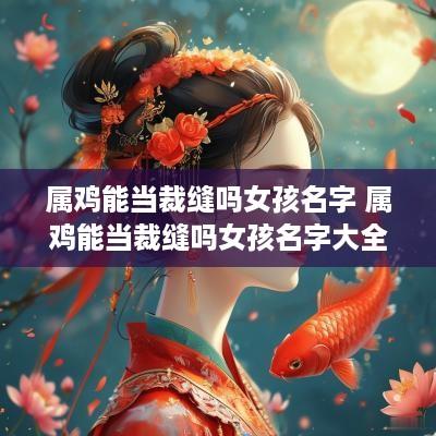 属鸡能当裁缝吗女孩名字 属鸡能当裁缝吗女孩名字大全