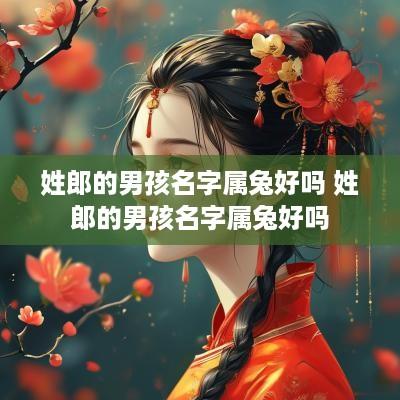 姓郎的男孩名字属兔好吗 姓郎的男孩名字属兔好吗
