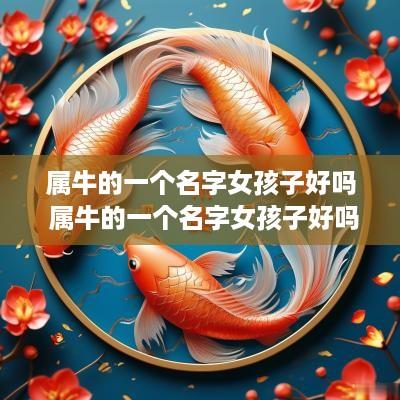 属牛的一个名字女孩子好吗 属牛的一个名字女孩子好吗