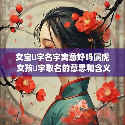 女宝珺字名字寓意好吗属虎 女孩珺字取名的意思和含义
