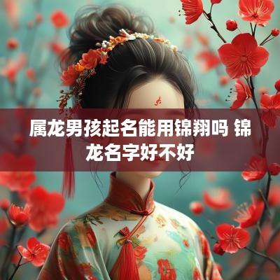 属龙男孩起名能用锦翔吗 锦龙名字好不好