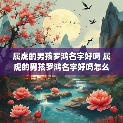 属虎的男孩罗鸿名字好吗 属虎的男孩罗鸿名字好吗怎么取