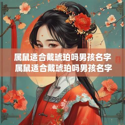 属鼠适合戴琥珀吗男孩名字 属鼠适合戴琥珀吗男孩名字叫什么
