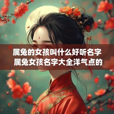 属兔的女孩叫什么好听名字 属兔女孩名字大全洋气点的